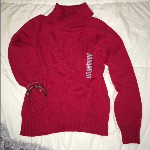 Karen Scott Sweaters - 100% cotton Turtle neck sweater